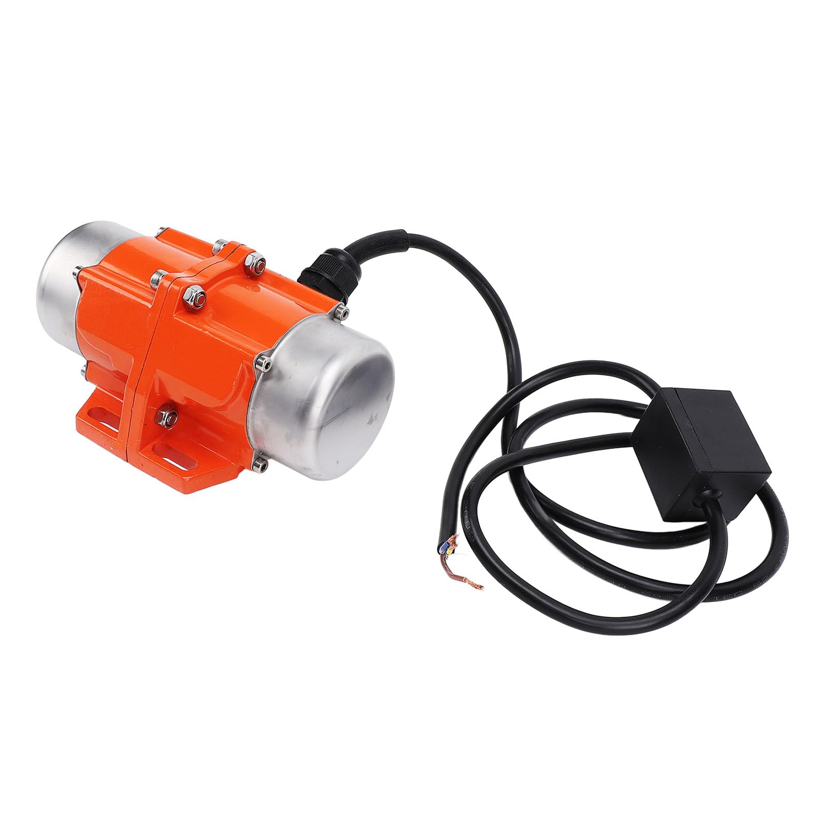 KIMISS Motor de Vibración de Hormigón de 3000 RPM, Eléctrico de Aleación de Aluminio Ligero para Mesas Agitadoras y Tamices, Diseño IP65 sin Ruido (80W)