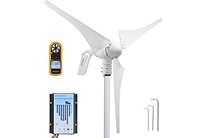 PIKASOLA Off-Grid Wind Turbine Generator and Hybrid Charge Controller