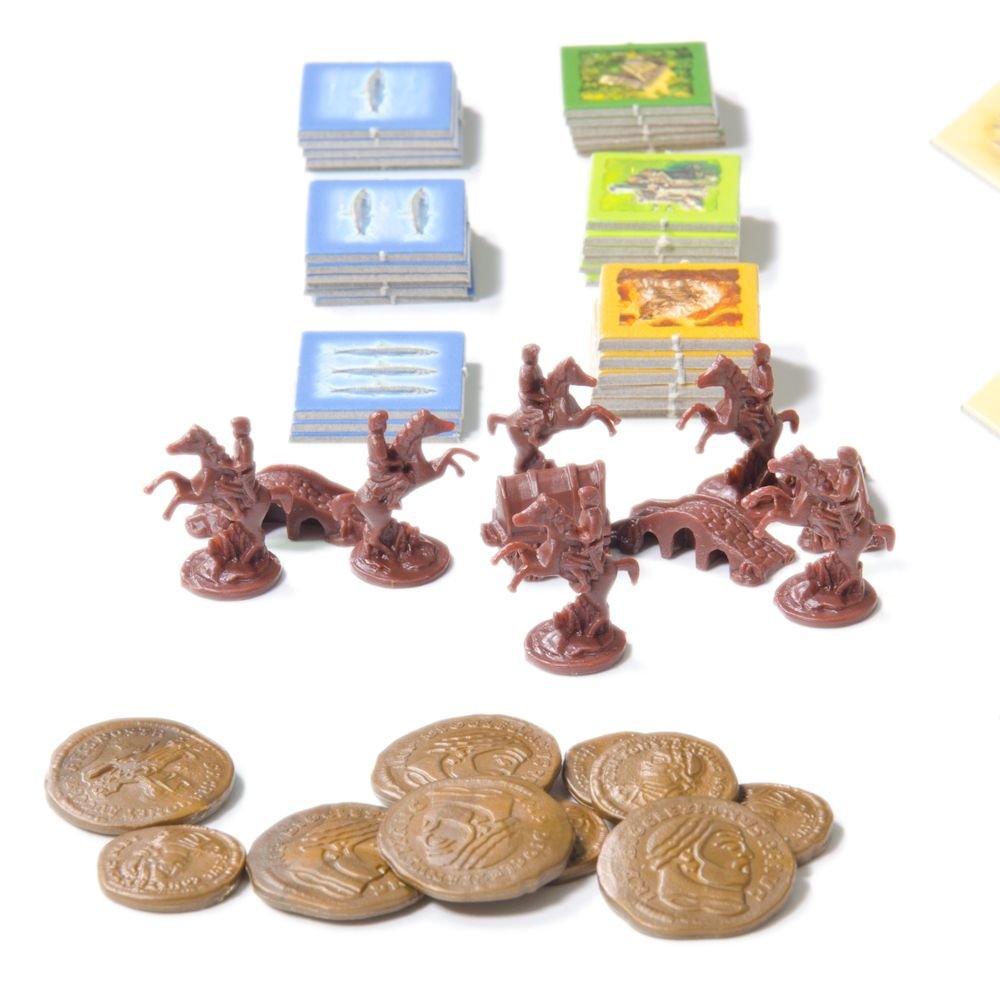 Devir - Catan, Mercaderes y Bárbaros, juego de mesa (BGMER56) - Ampliación para 5 y 6 jugadores