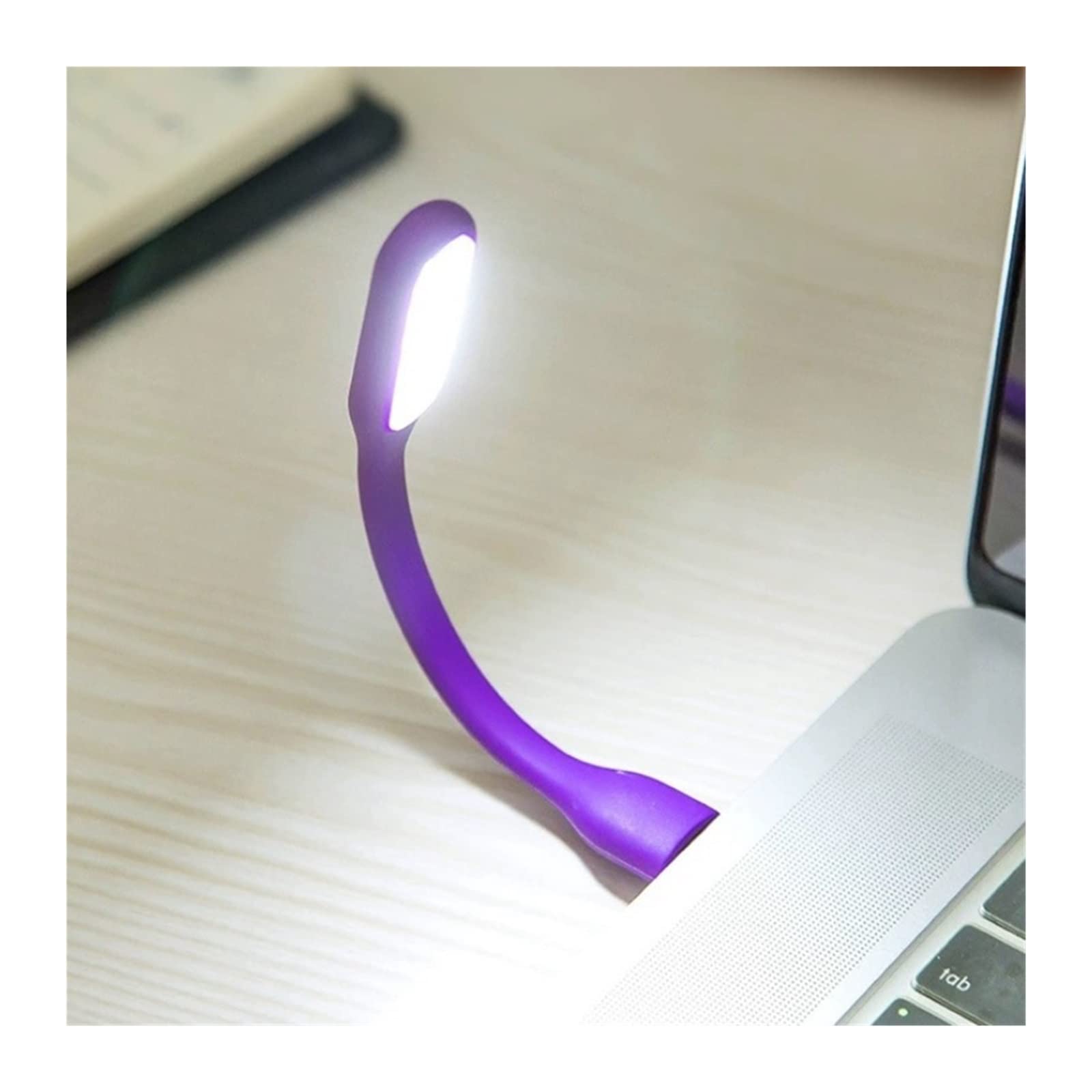 Wentylatory. Mini wentylator USB elastyczny giętki chłodzący przenośny wentylator i lampa LED USB do zasilania (czarny)