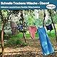 Tragbarer Trockner Camping ohne Strom - Wäsche Auswringer Tuch Set mit Wäscheleine - Auswringhilfe für unterwegs, Manueller Wäschetrockner Wäscheständer - klein, leicht & faltbar für Reisen, Urlaub