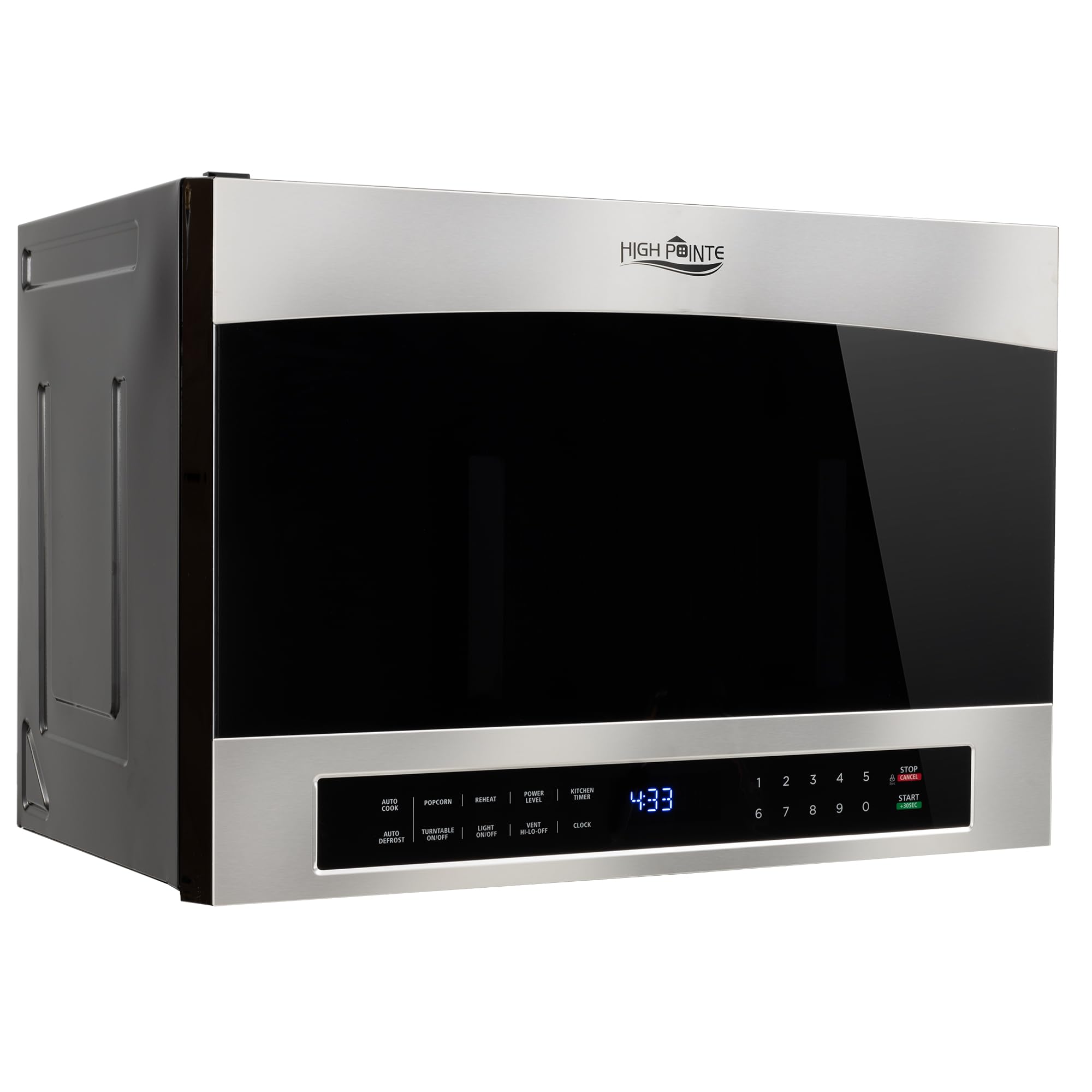 RecPro RV High Pointe 24 Stainless Steel Over the Range Microwave 1 4 Cu Ft 38L Capacity 1000