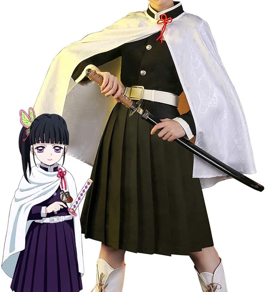 鬼滅の刃鬼殺隊隊服栗花落カナヲ公式ACOS製Lサイズコスプレ衣装