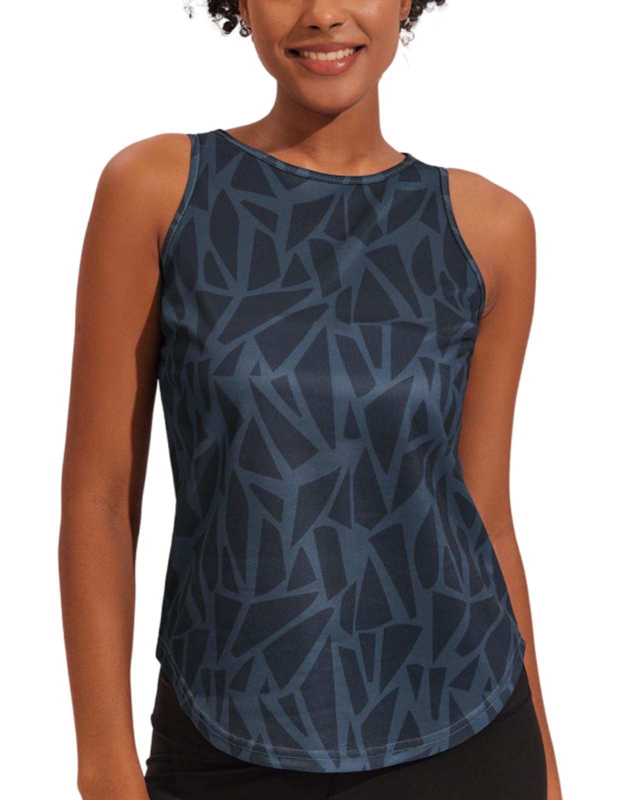 Weardear Canotte Sportive da Donna Canotte da Allenamento Canotte da Fitness per Yoga Senza Maniche con Retro Scollato
