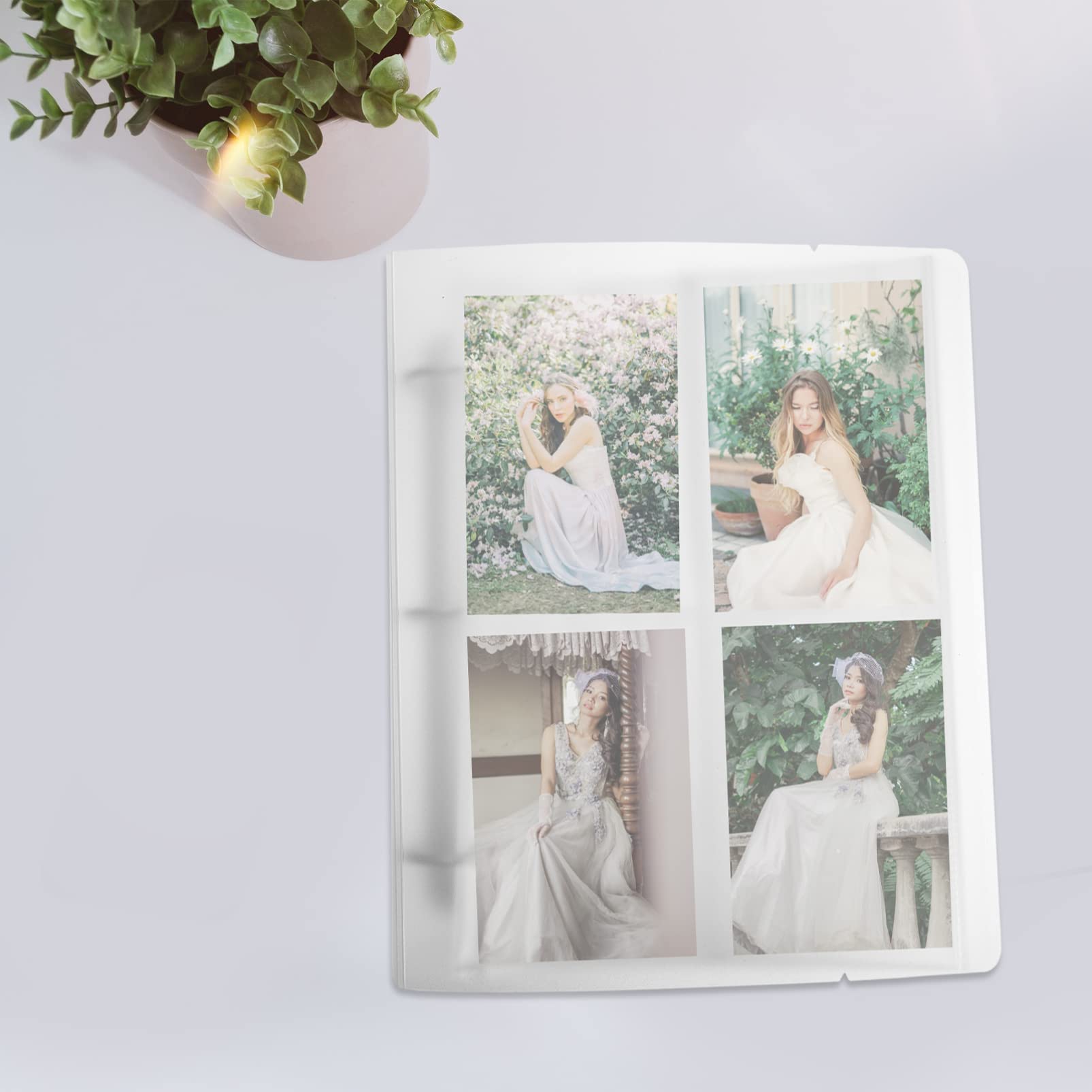 PRETYZOOM Álbum De Tarjetas De 30 Páginas Álbumes De Imágenes Soporte Para Álbumes