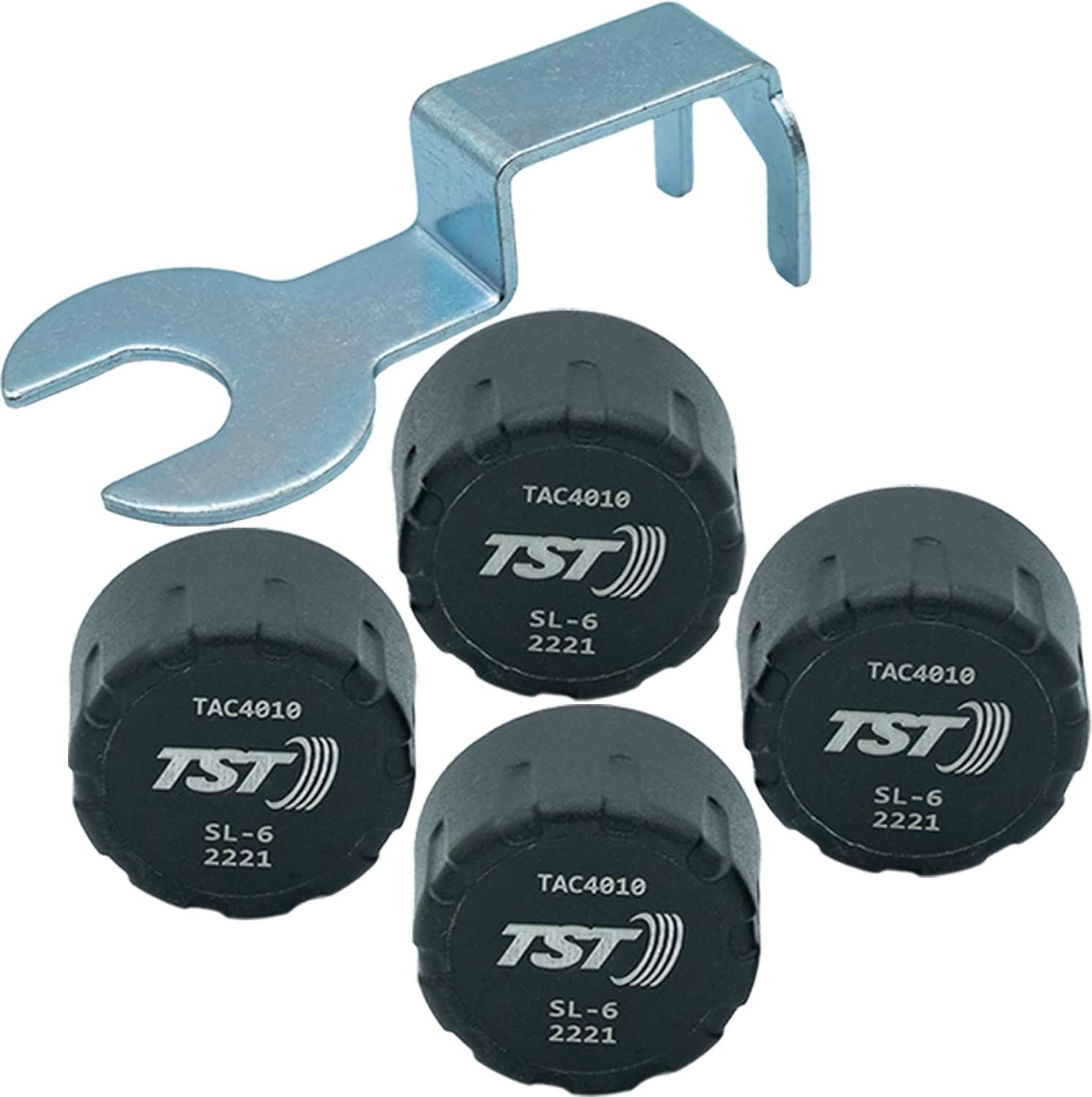 TRUCK SYSTMS TST507RVS4 4 PACK 507 CAP SENSORS W/REP BATT