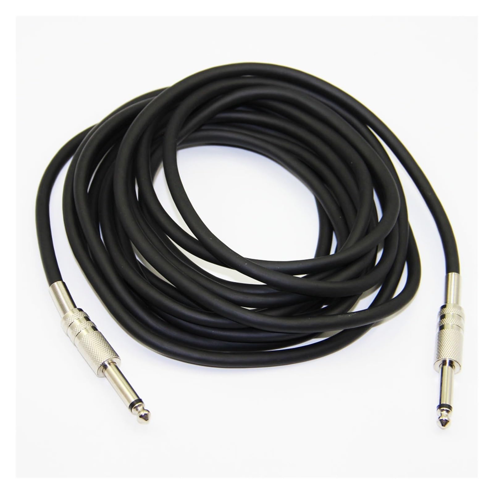 kabel audio do gitary 1/4 ''Jack 6.5mm Do 6.5mm Męski Na Męski Kabel Audio Podwójnie Ekranowany Do Wzmacniacza Elektryczny Mikser Gitarowy (Color : 10m 33ft)