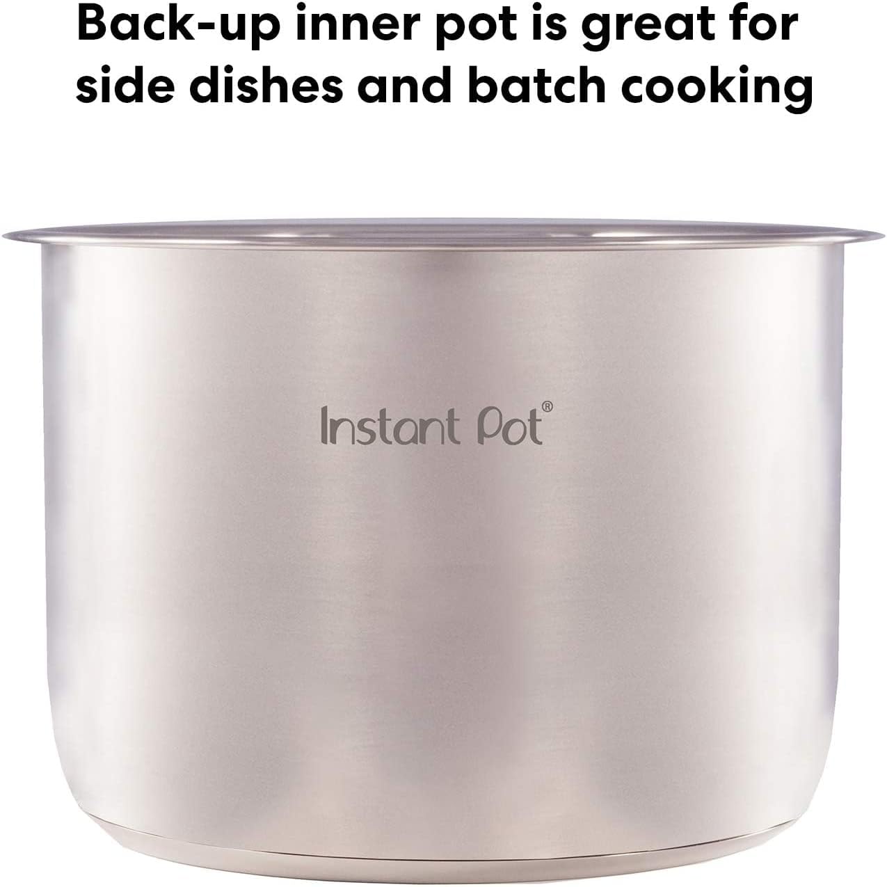 Mini 3-Quart Polished Stainless Steel Inner Pot