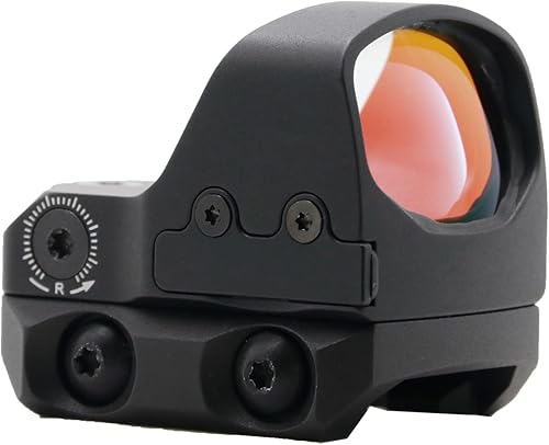 SHOTAC Red Dot Sight ST28 para Trijicon RMR Footprint, a prueba de golpes más de 18,000 rondas de .40 S & W, retroceso alto, sacudido despertar,