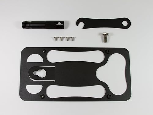 Miniatura 3 de CravenSpeed Platypus Soporte para placa de matrícula compatible con Porsche Cayenne (base) 2019-2023 | Sin taladrar | Se instala en segundos | Hecho