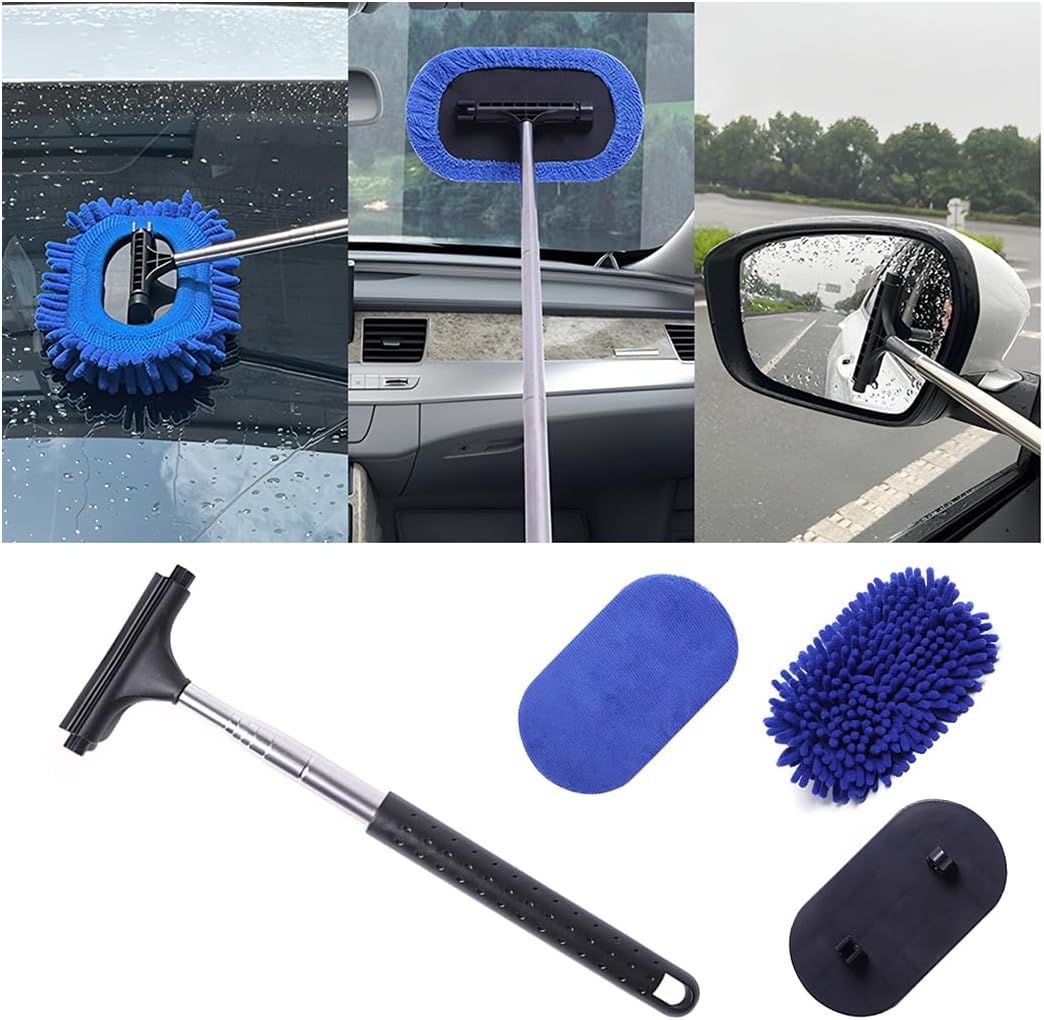 zipelo Windshield Cleaner Tool, Car Inside Window Cleaning