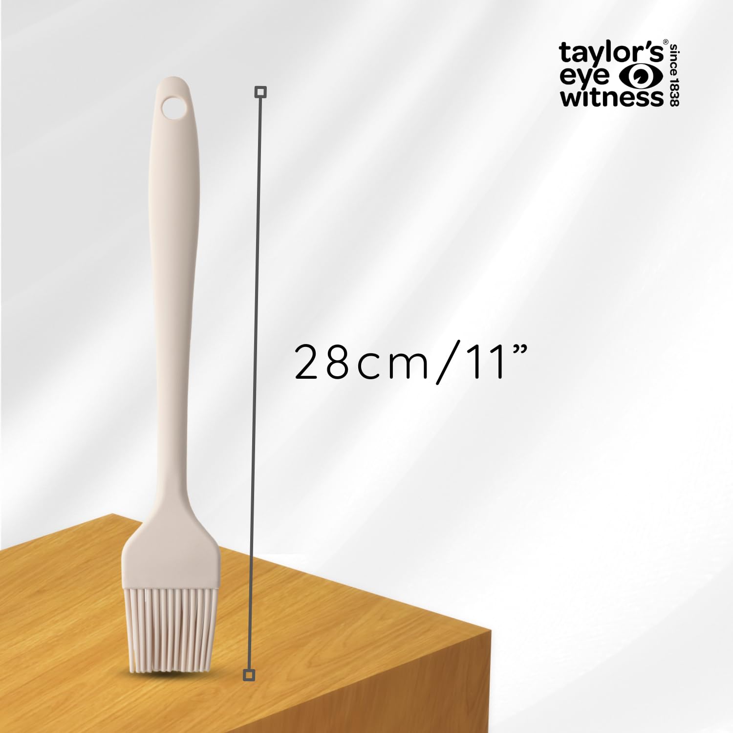 Taylors Eye Witness Oyster Silicone Pastry Coating Brush - Dishwasher Safe, Heat Resistant, Basting & Glazing - Image 2