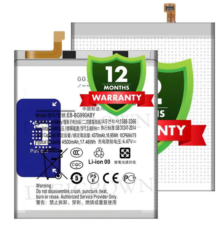 Image of Original EB-BG990ABY Battery Compatible for Samsung Galaxy S21 FE 5G - (4500mAh) - 1 Year Warranty DF7