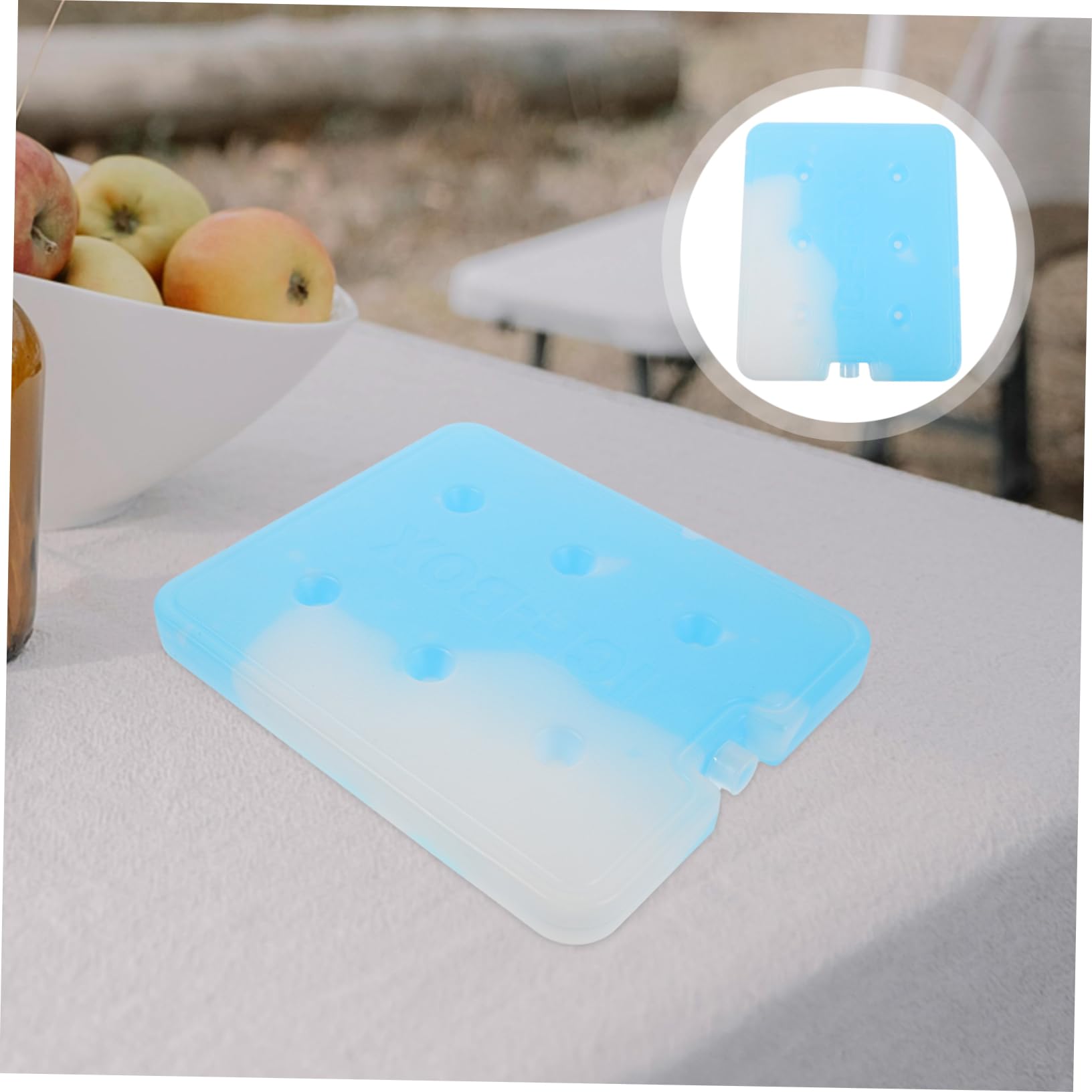 KOMBIUDA Bloques Fríos para Almuerzos y Actividades para Mantener Alimentos y Fríos y