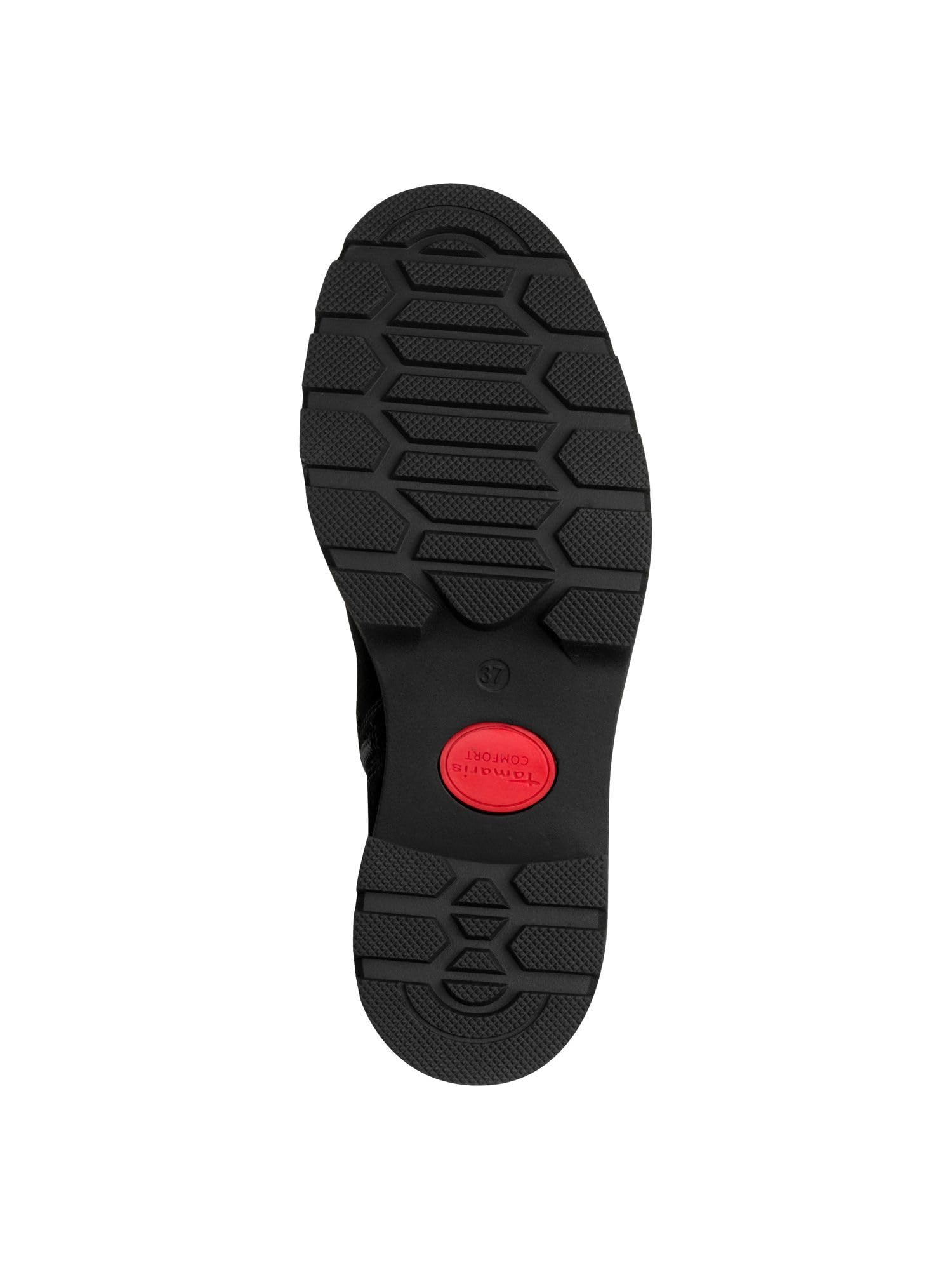 Tamaris Comfort Stivaletti da donna in pelle con tacco a blocco