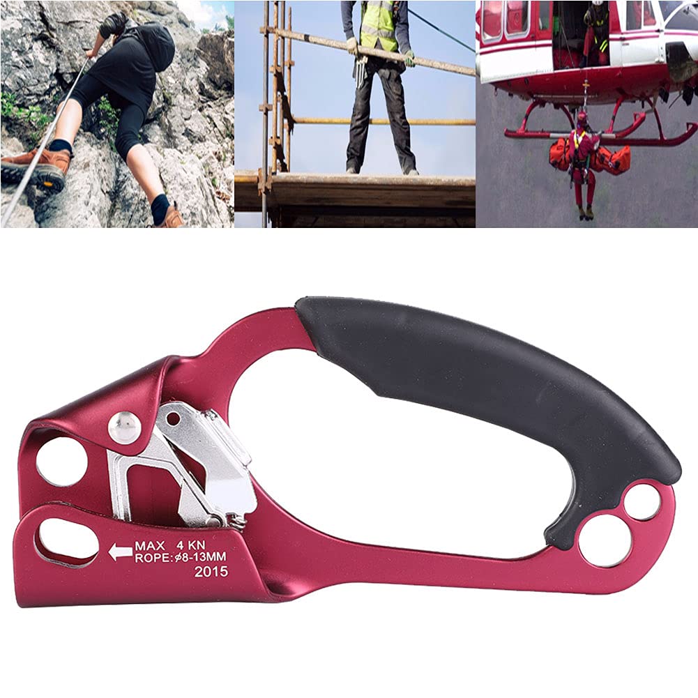 Wspinaczka pionowa aluminiowa Magnesium Protector Protector mocny uchwyt na zewnętrzny alpinera tytanowy