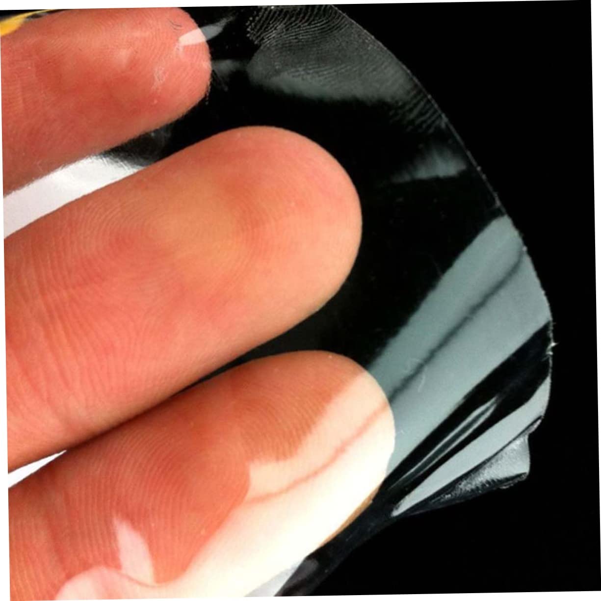 OUNONA Clear Adhesive Protective Film for Car Paint Protection Transparent PVC Film for Scratch and UV Resistance Easy Application Durable Self Adhesive Automotive Film