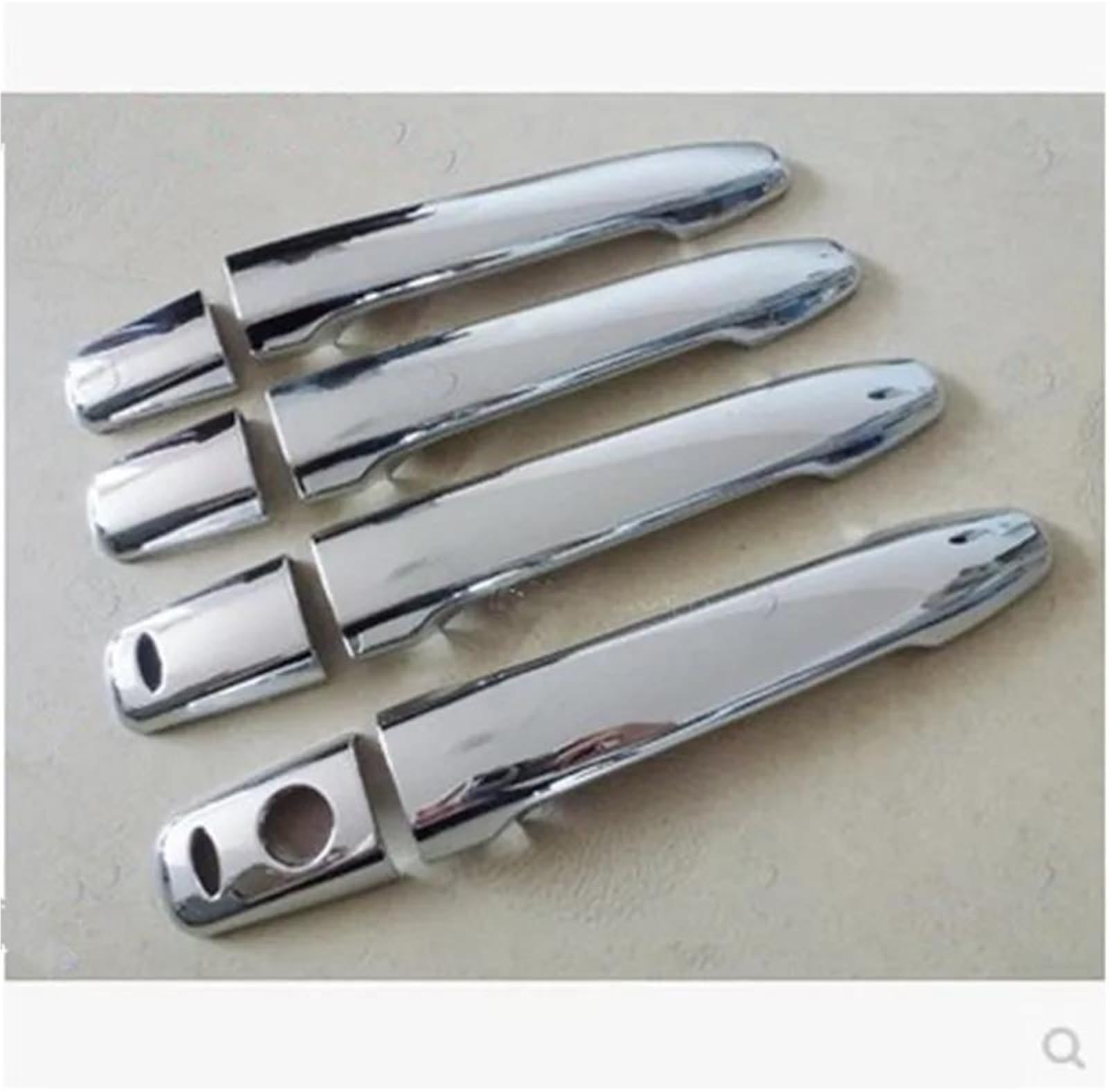 NOHEEU ABS Chrome Door Handle Protective Covering Cover Trim for Mitsubishi for Outlander 2013-2020 Car Styling(Style2)