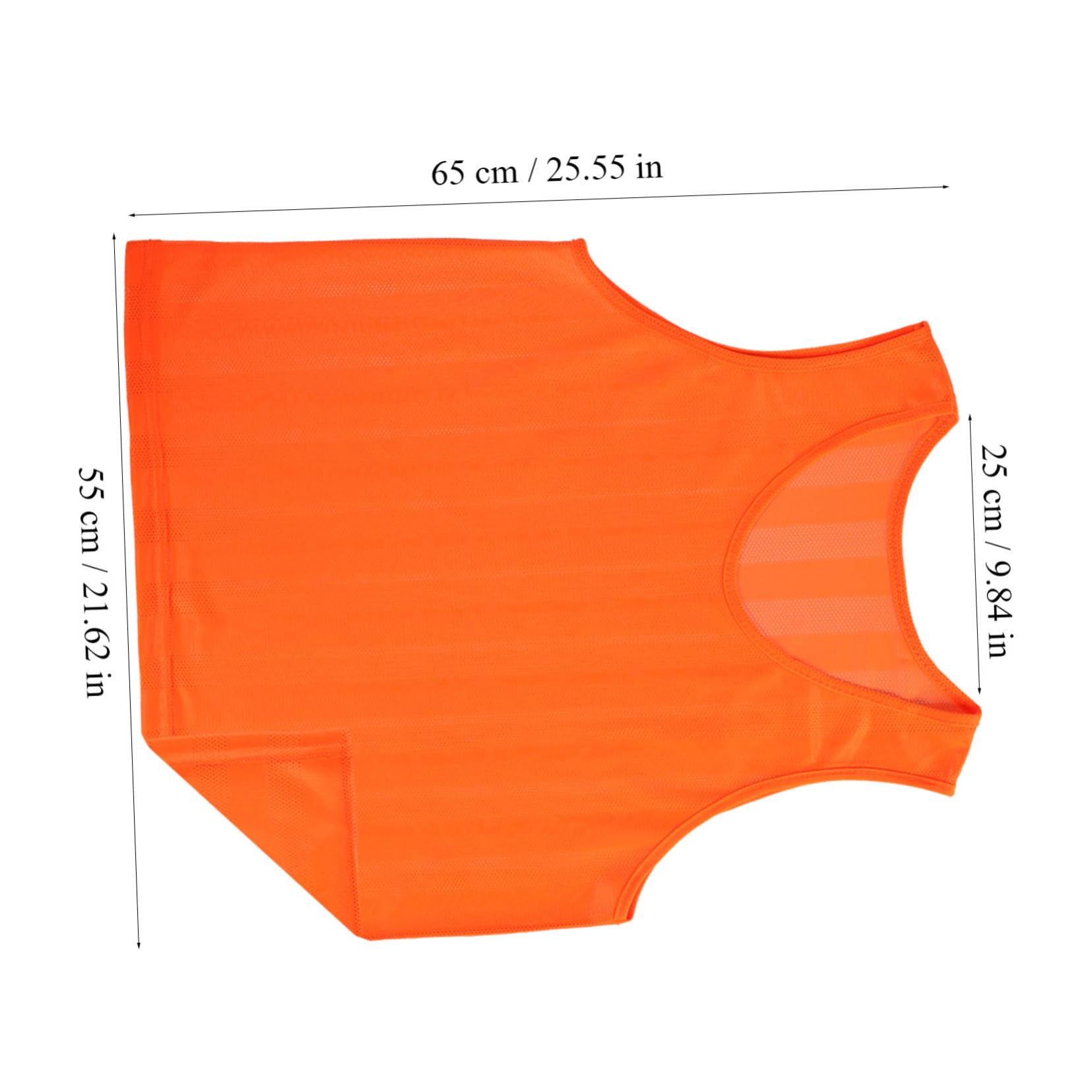 KOMBIUDA 6piezas Conjunto De Chaleco Deportivo Rayas De Malla Sin Mangas Para Hombre y Mujer Equipo De Práctica De Fútbol Para Gimnasio y Entrenamientos Al Aire