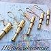 Shaheera Nautical Nautical Mini Telescope Maritime Solid Brass Key Chain Telescope Set of 50 PC
