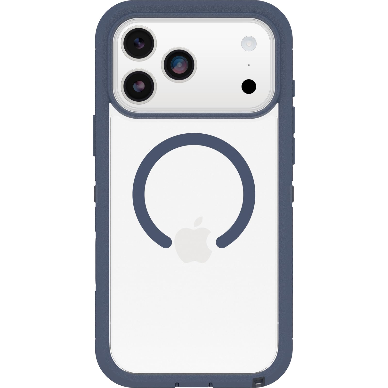 Otterbox Defender Series Pro XT Clear MagSafe Funda para iPhone 17 Pro MAX, Resistente a Golpes y caídas, Ultra-Rugerizada, Testada 7X con estándares Militares anticaídas, Transparente/Azul
