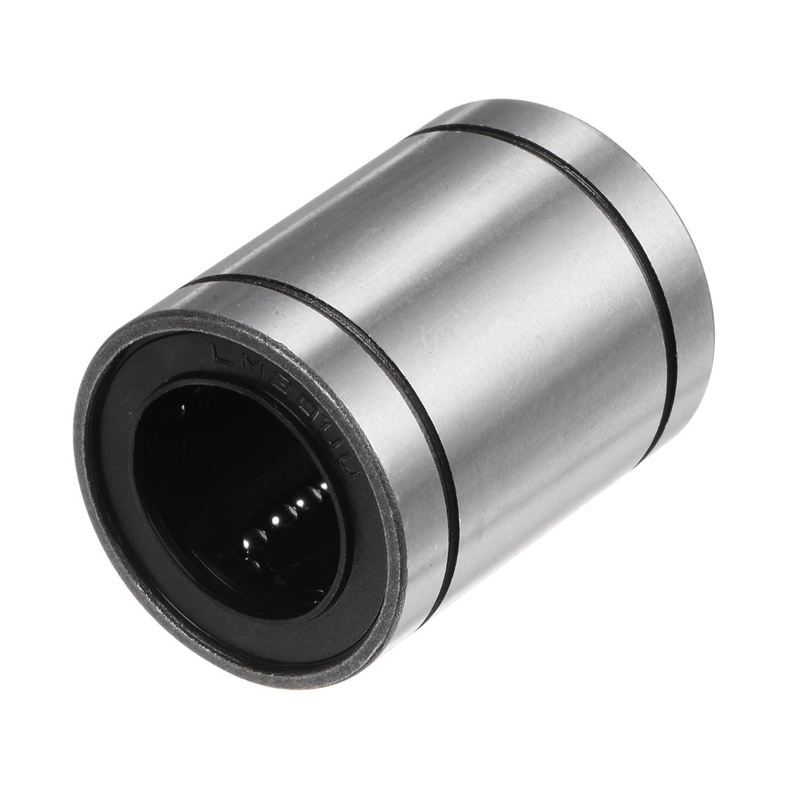 QUARKZMAN 12pcs Rodamientos Lineales LM20UU Diámetro de Perforación de 20mm OD 32mm Longitud de 42mm Rodamiento de Movimiento Lineal para Máquina CNC e Impresora 3D