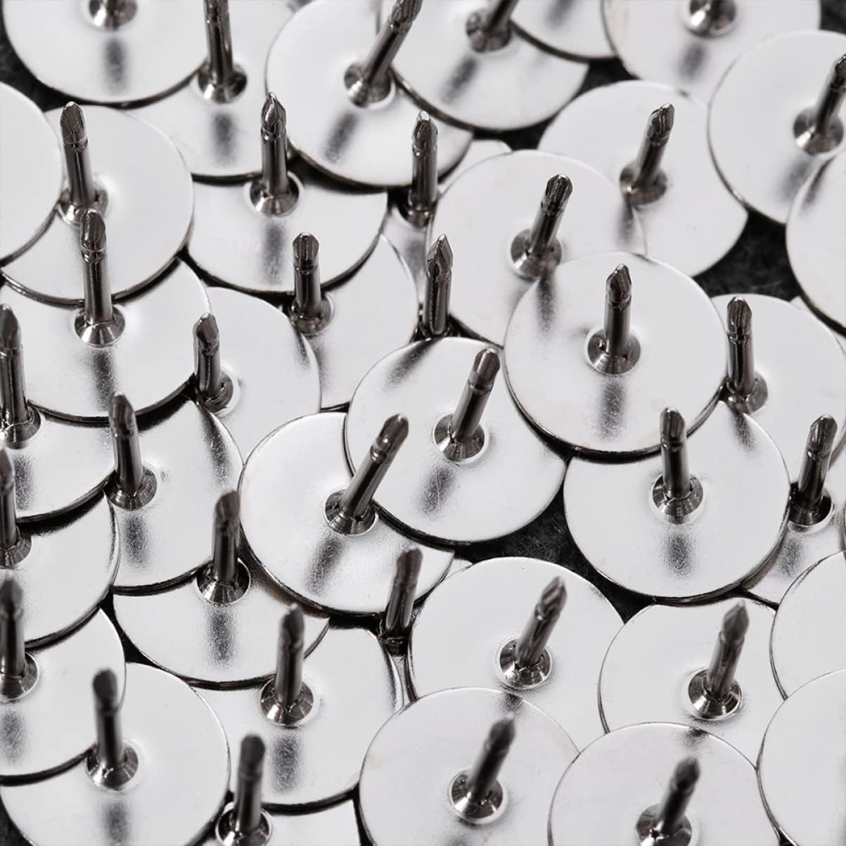 300pcs Tie Tacks Nickel Base Clutch Back for Crafts Lapel Badges Jewelry Making Easy to Use Securely Holds Ties Place