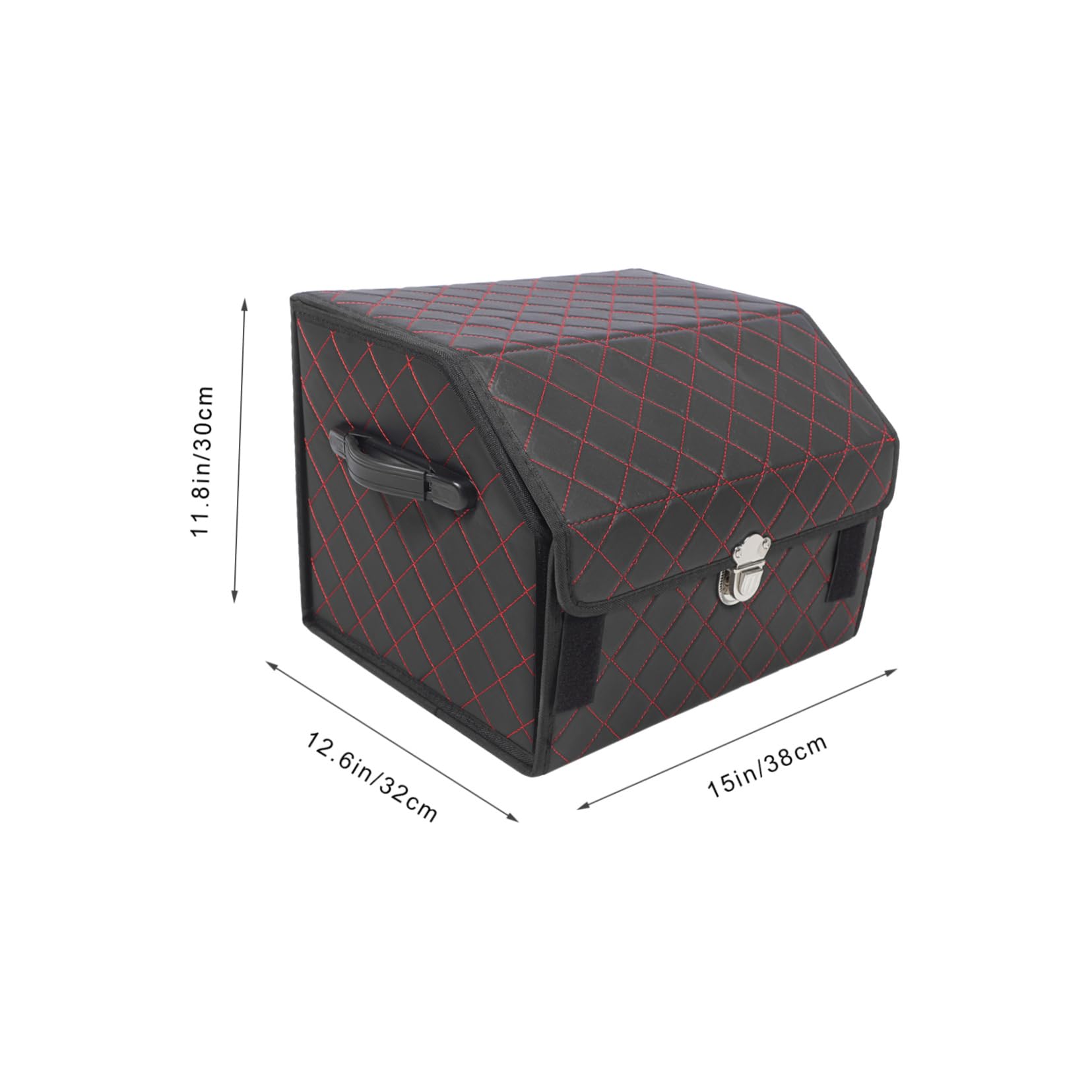 PRETYZOOM Organizzatore Per Bagagliaio Pelle Contenitore Pieghevole Per Suv Organizer Per Spesa Accessori Per Organizzazione Auto