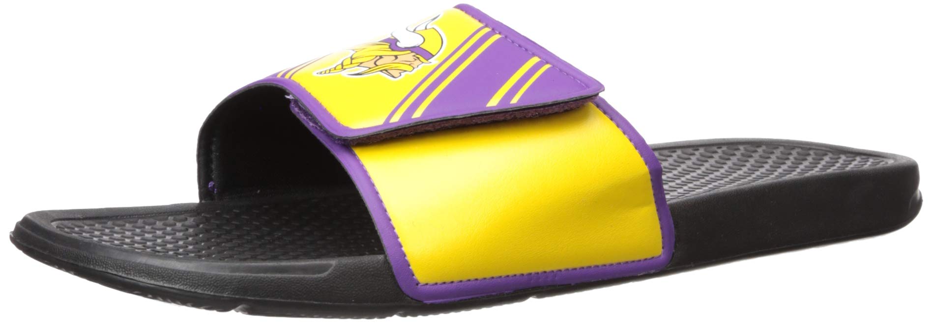 FOCO Minnesota Vikings NFL Mens Legacy Sport Slide - XL