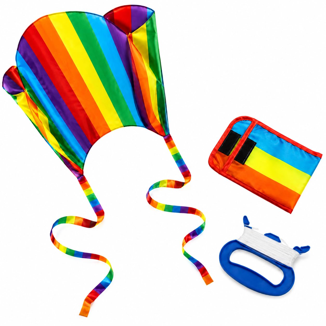 3Pcs Kite, Stunt Kite for Outdoor Fun, Beach & Family Activities