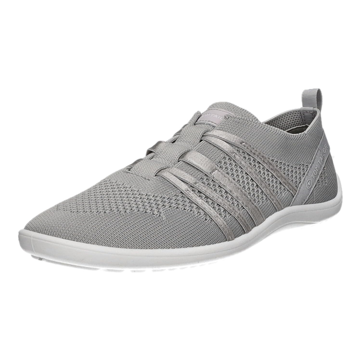 TOM TAILOR Women 9590190001 Loafer, Gray, 8.5 UK