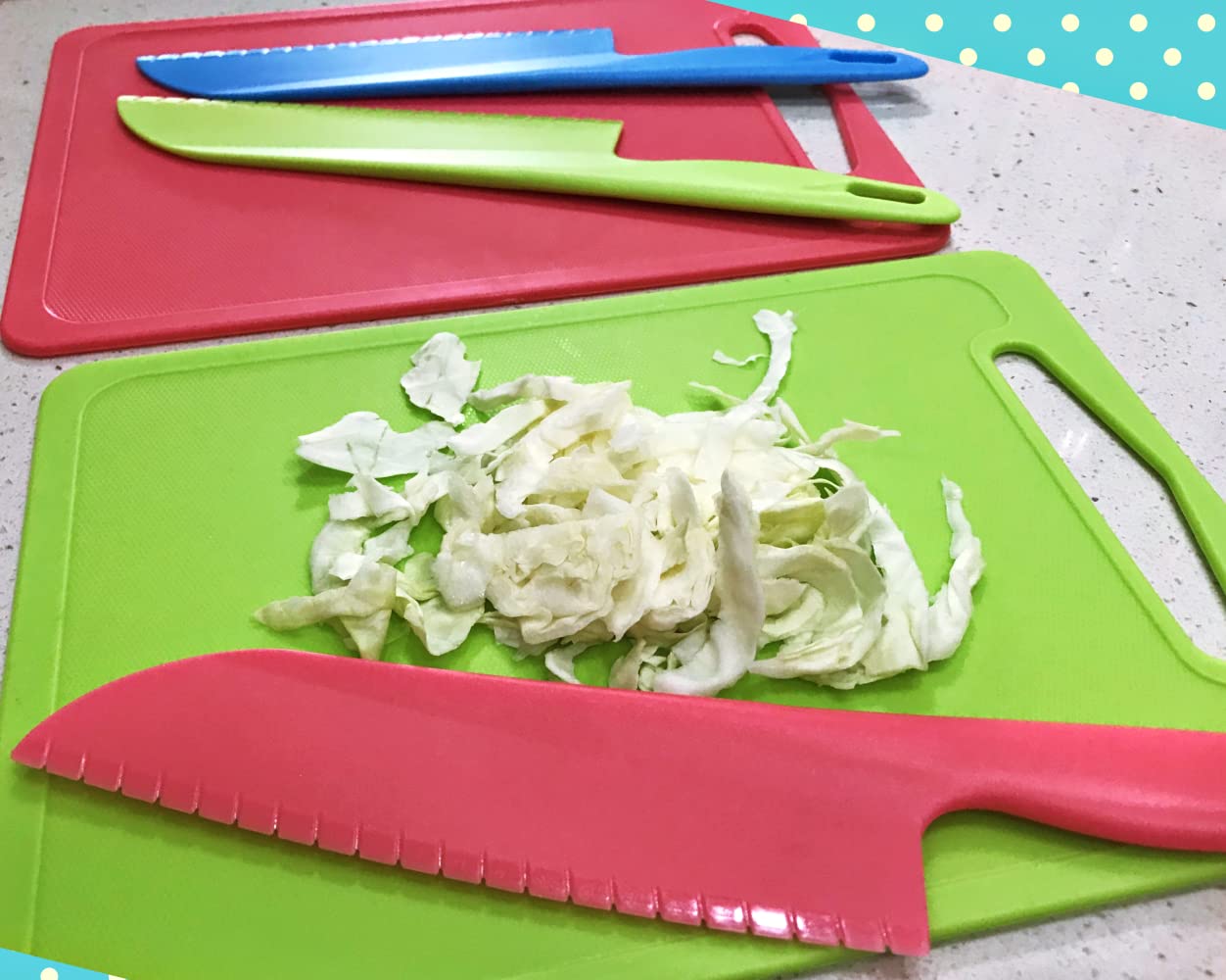 Serrated Bread Cutter - Salad & Cake Knife -6