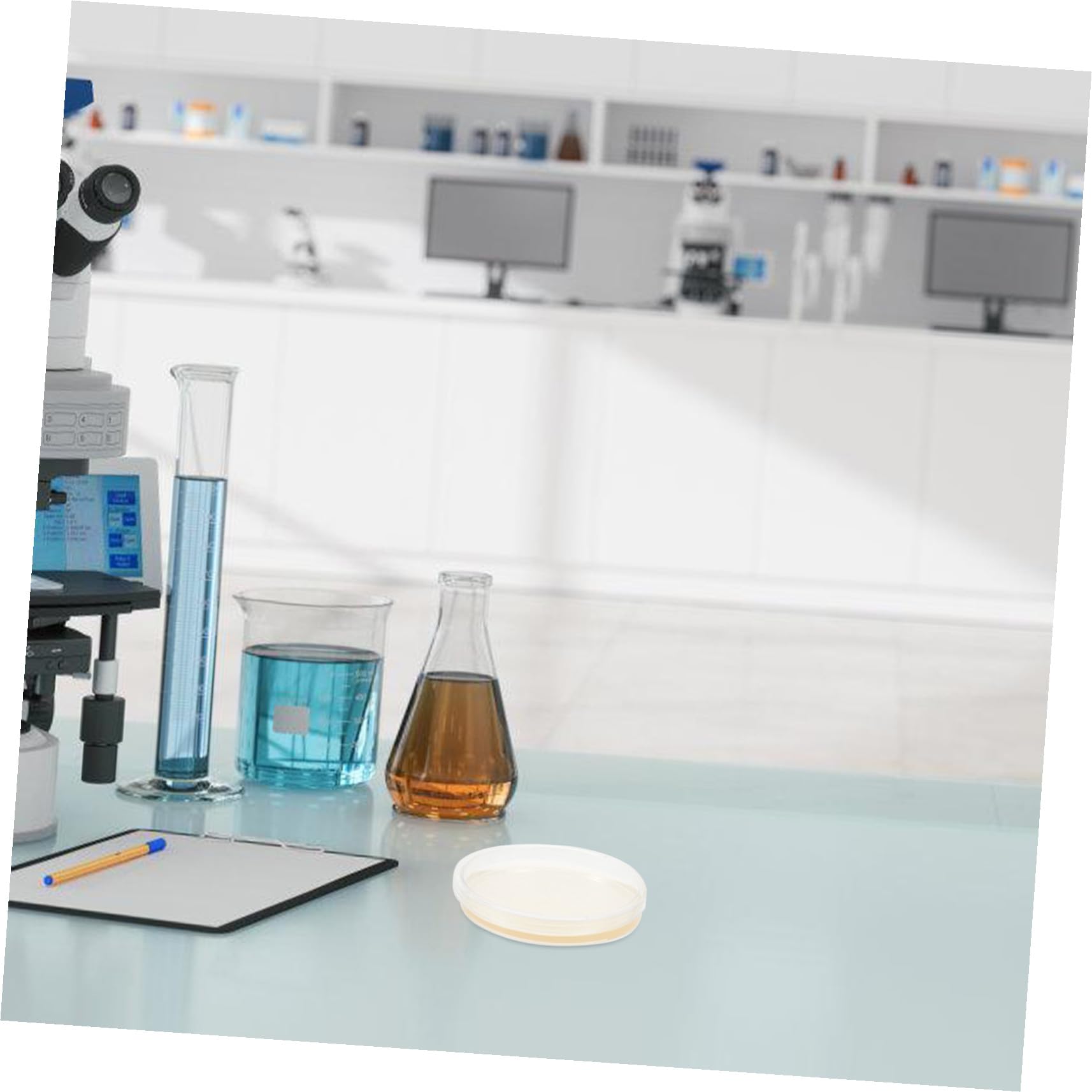 Placas de Petri de Agar Pre-vertido 10piezas 9cm Lb para Aislamiento | Suministros para Experimentos, Placas de Agar para Laboratorio, Decoracion Colegio