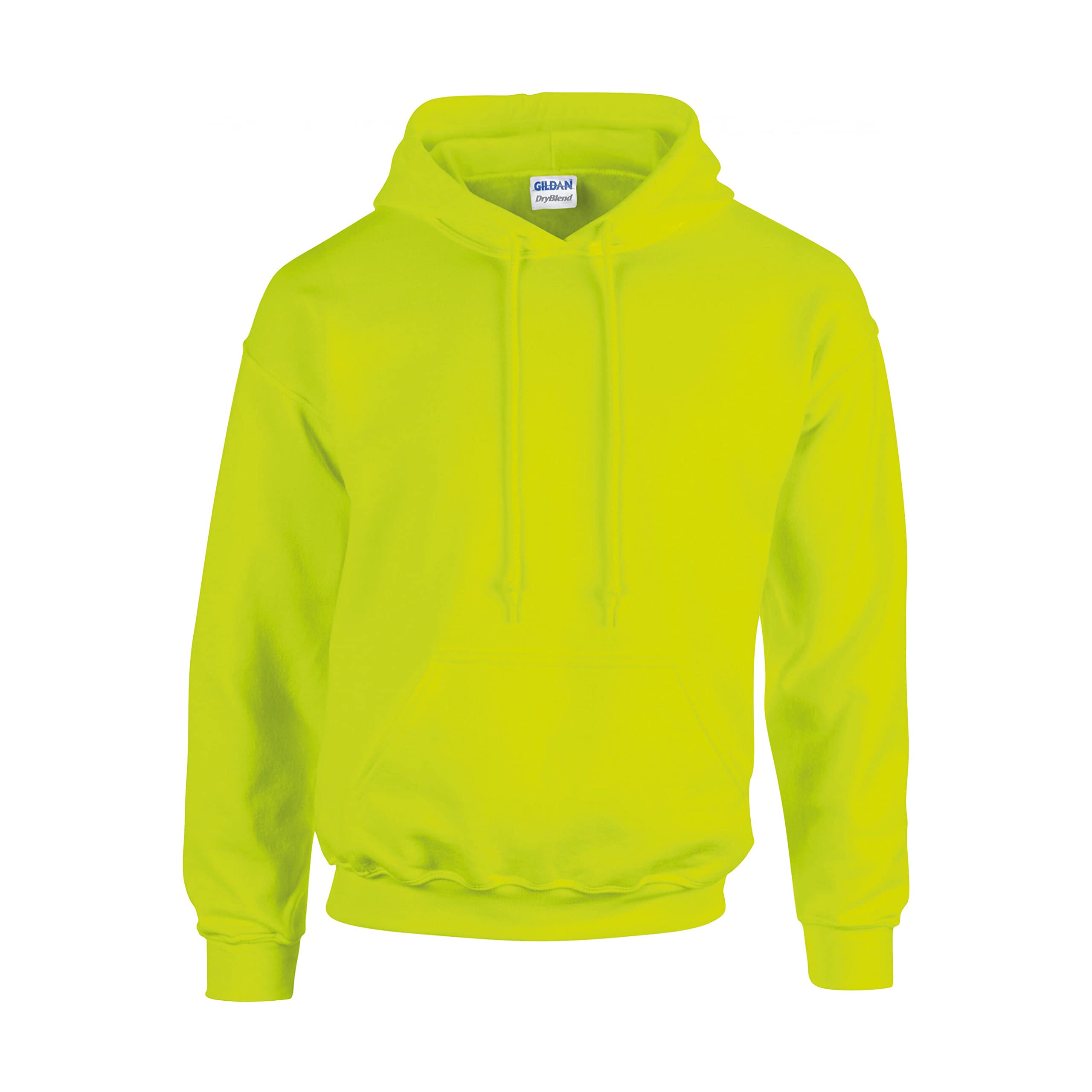 Gildan Unisex Safety Green Heavy Blendâ Hooded Sweatshirt Sweatshirt, S Adult, S