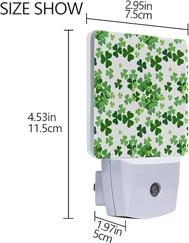 Miniatura 7 de Luces LED de noche de lavanda enchufables con sensor automático de atardecer a amanecer, brillo ajustable, libélula, luz nocturna regulable para