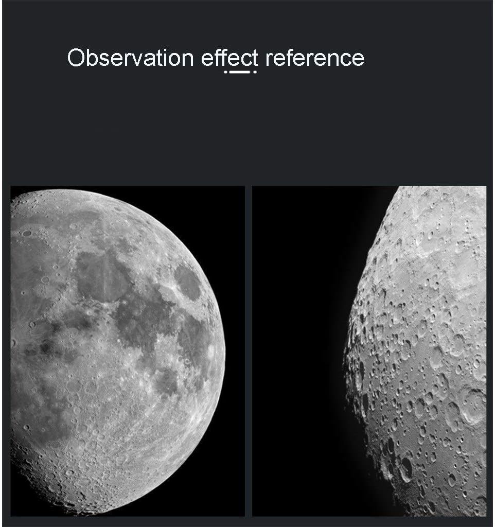 114mm Telescopes for Astronomy Beginners,Astronomical Telescope,Portable Travel Telescope for Beginners,Kids and Adult with Aluminum Telescopic Bracket (Package 3 A) (Package 3 A)