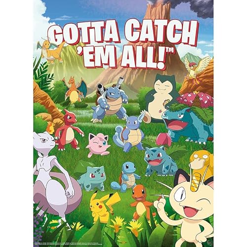 GBEye POKEMON - Set di 2 poster, decorazioni, 52 x...