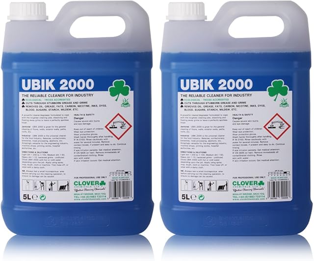 The Chemical Hut Ubik 2000 Multi Purpose Degreaser (10L) - Comes With TCH Anti-Bacterial Pen!