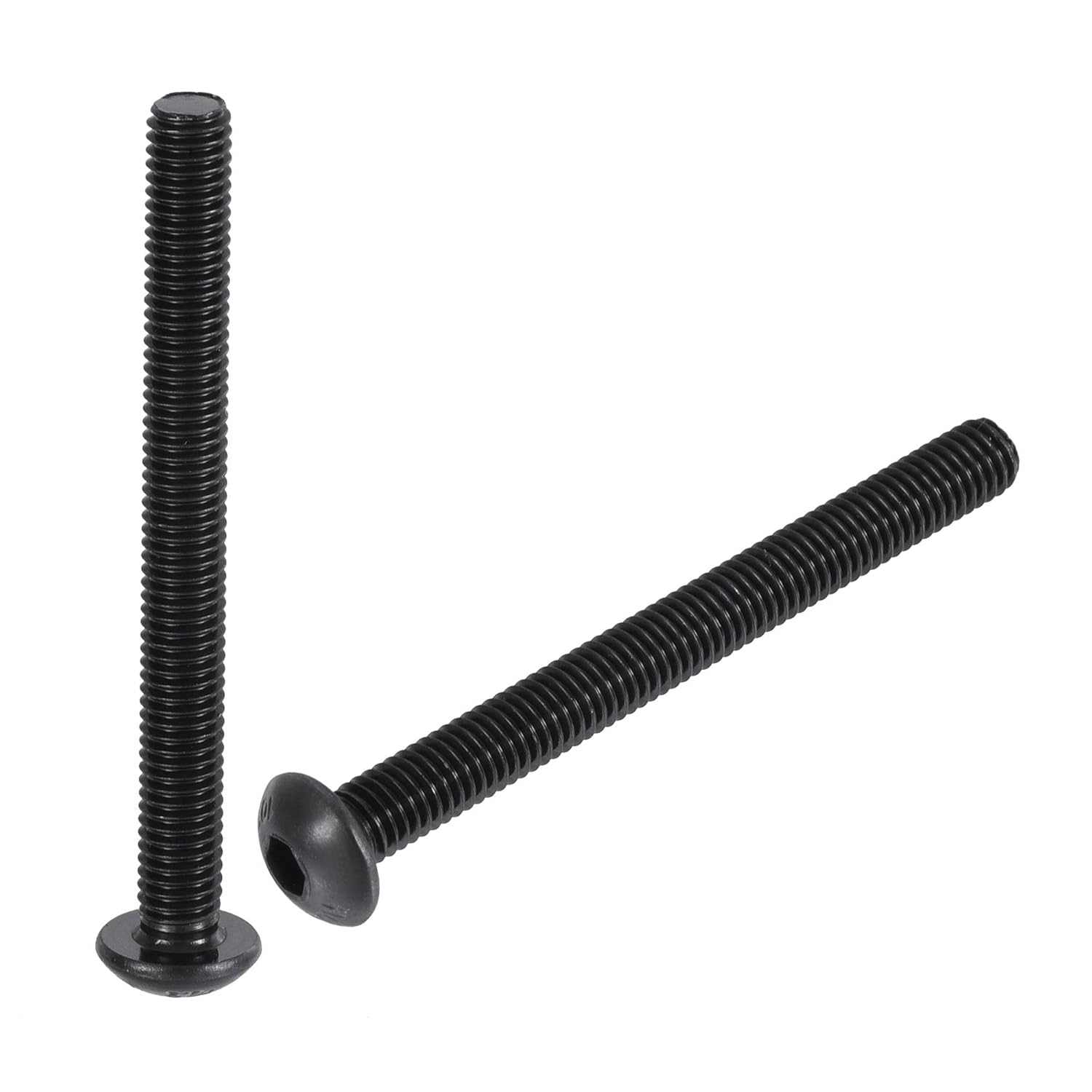 uxcell M5x50mm Hex Socket Button Head Cap Bolts Screws Carbon Steel