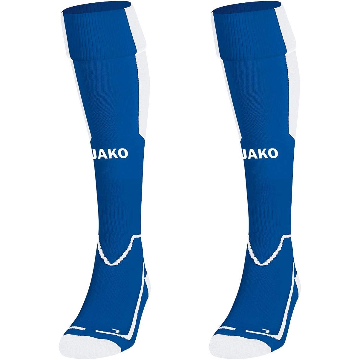 JAKO Stump Socks Lazio 3866, Multicoloured (Royal / White), 5 (43-46)