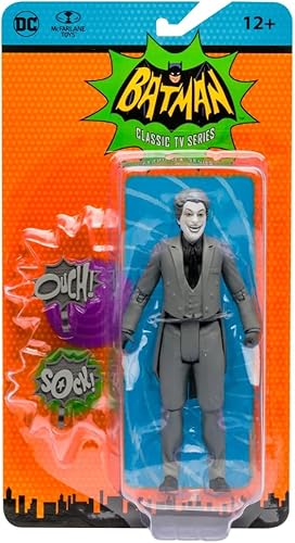 McFarlane DC Retro Wave 4 Batman 66 Figura de acción, El Joker, 6 pulgadas