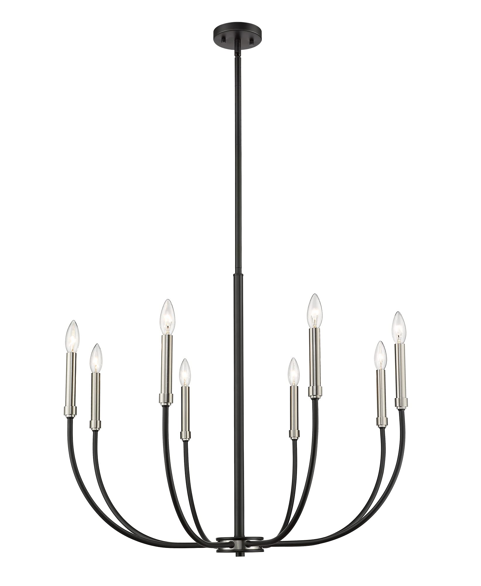 Z-Lite 479-8MB-OBR Haylie - 8 Light Chandelier in Electric