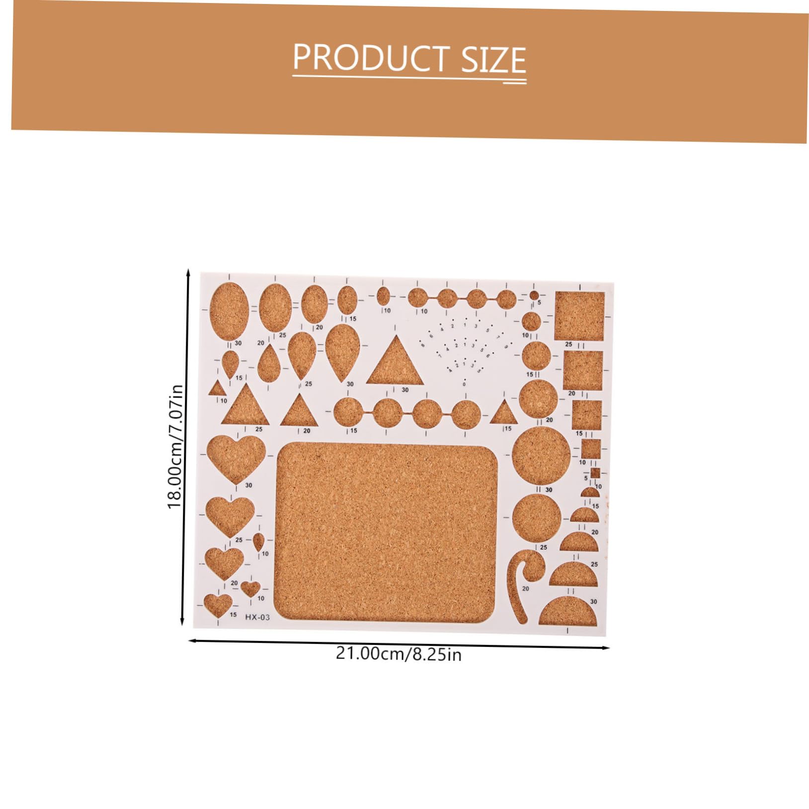 Beatifufu Paper Quilling Template Board Versatile Quilling Tools for Precision Paper Crafting for Beginners for Wall Art Projects