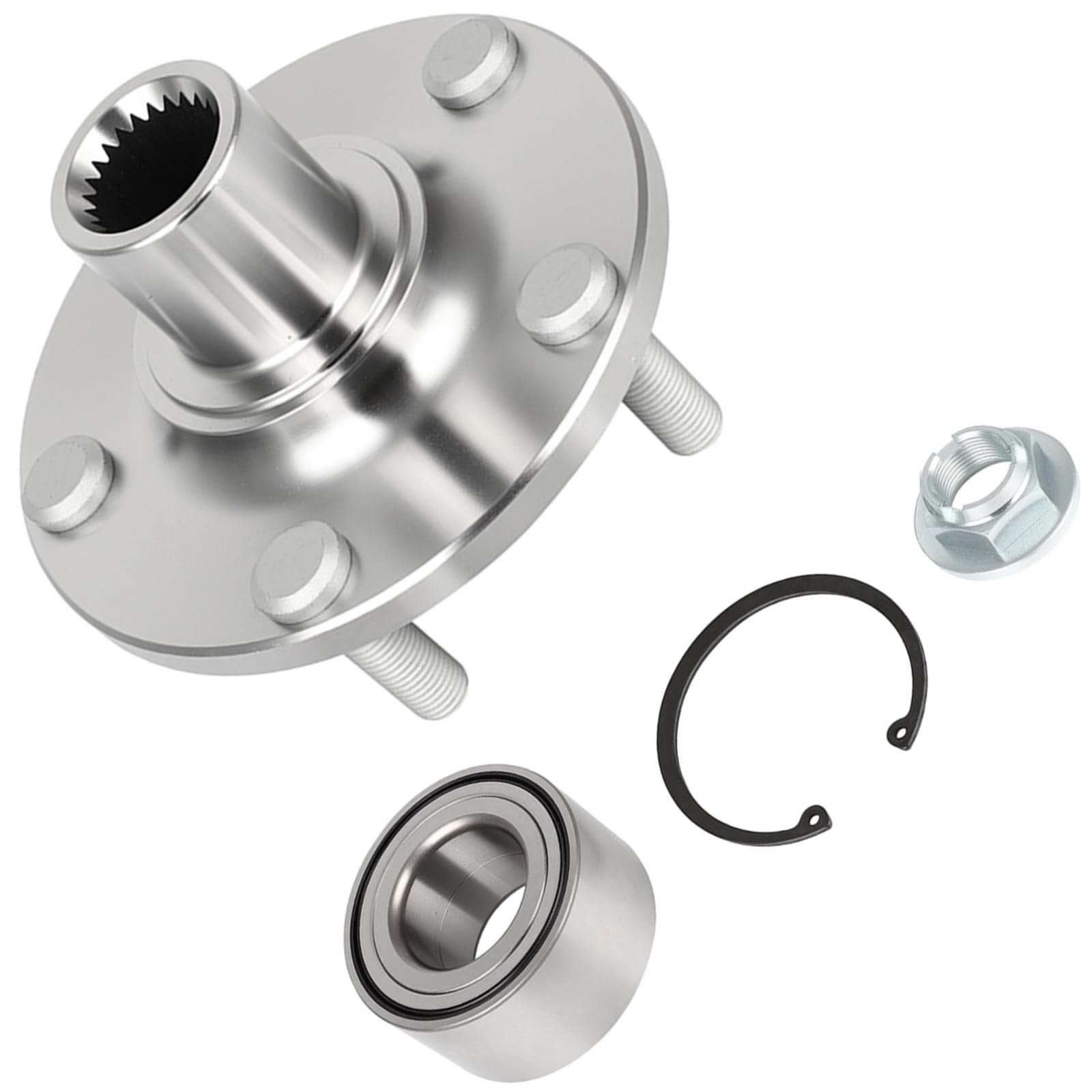 ECCPP 518519 Wheel Bearing Hub Assembly for Ford Transit Connect 2010-2013