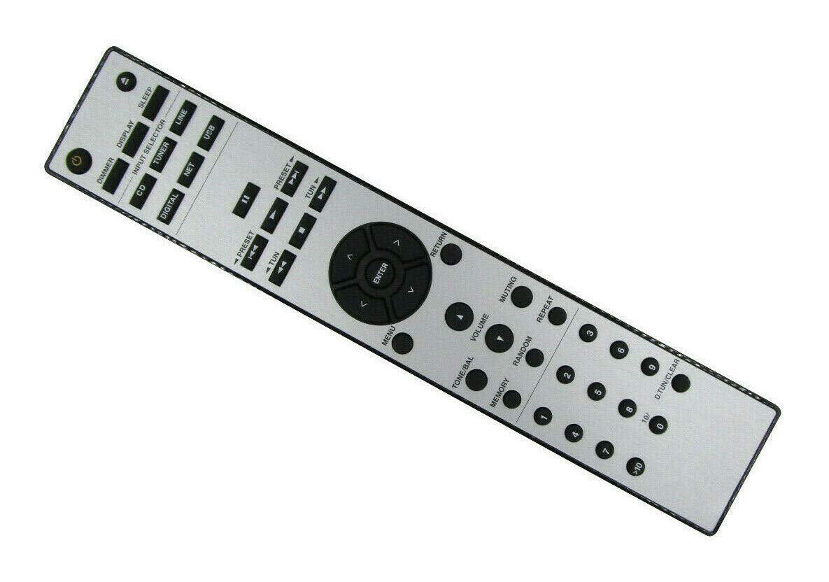 Replacement Remote Control for Onkyo CR-N755 CR-N755-B CR-N755-S CS-N755 CR-N765 CS-N765 CD Receiver