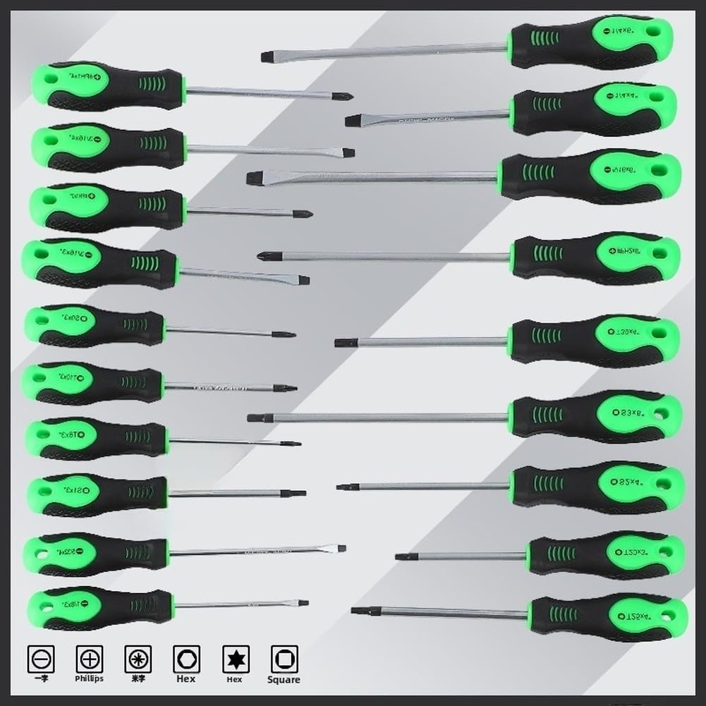 118-teiliges Schraubendreher-Set magnetisch mit Entmagnetisierer, 45#