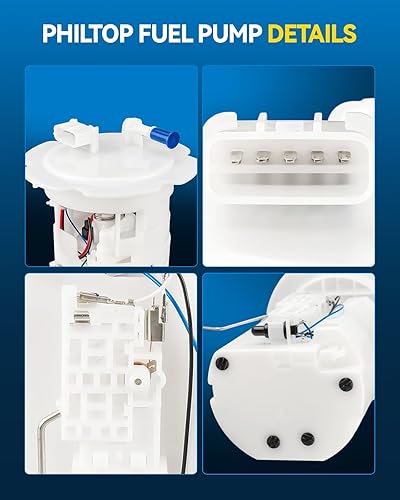 Miniatura 653 de PHILTOP Electric Fuel Pump Assembly Fits For Chevrolet S10 1985-1991, GMC S15 1985-1990, GMC Sonoma 1991, GMC Syclone 1991, SP06B1H
