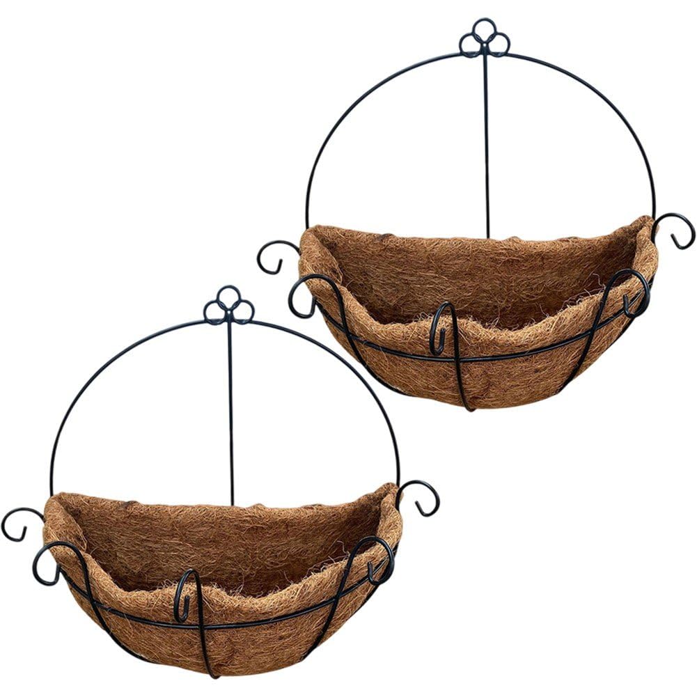 Panier suspendu pour plante extérieur et intérieur lot de 2 suspensions jardin