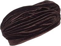 Vista 5 de Sombrero turbante de terciopelo para mujer
