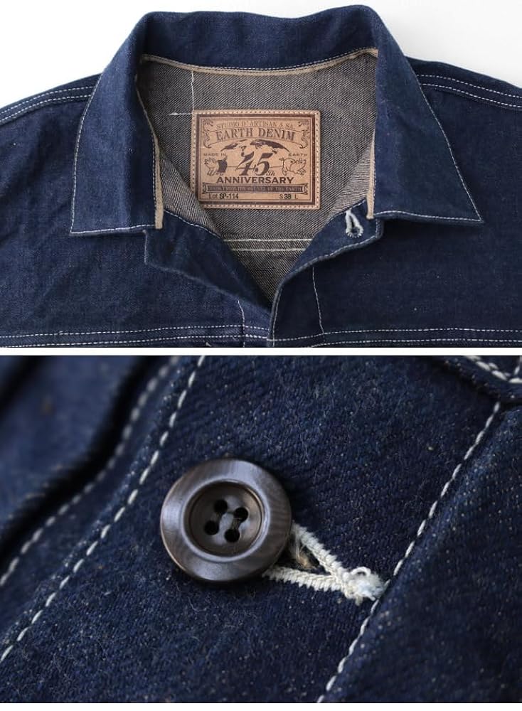 新品未使用 ダルチザン 45th アースデニムジャケット 40 SP-114 新品未使用 ダルチザン 45th アースデニムジャケット 40 SP-114